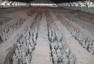 Arm�e de terre cuite (Xian)