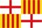 drapeau Esp.Barcelone/Catalogne