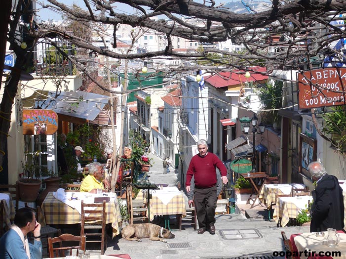 Quartier Plaka, au pied de l'Acropole, Athènes © VDM