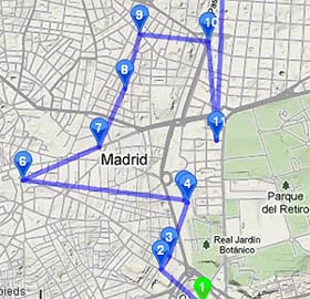 Suggestion itin�raire