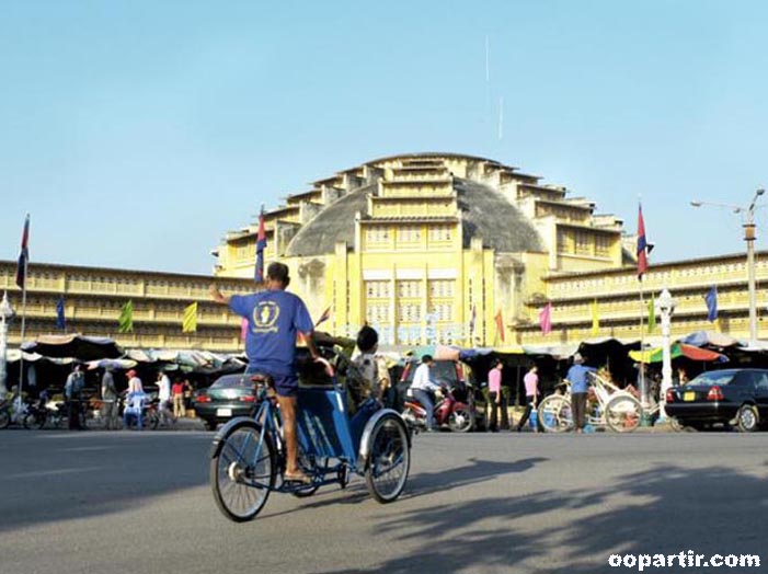 marché central, phnom penh