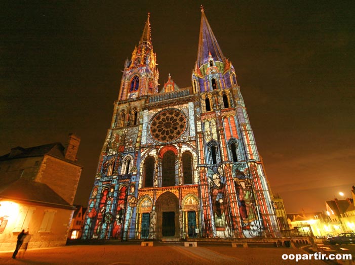 Chartres en Lumieres, © CMouton, CRTCentre