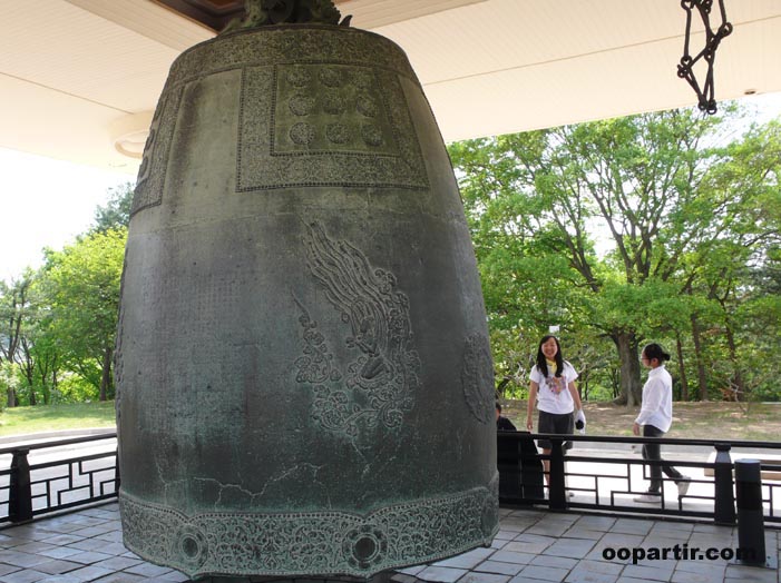 Célèbre cloche Emille, musée de Gyeongju © oopartir.com