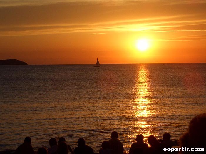 Coucher de soleil à Sant Antoni © Ibiza Gran Hotel