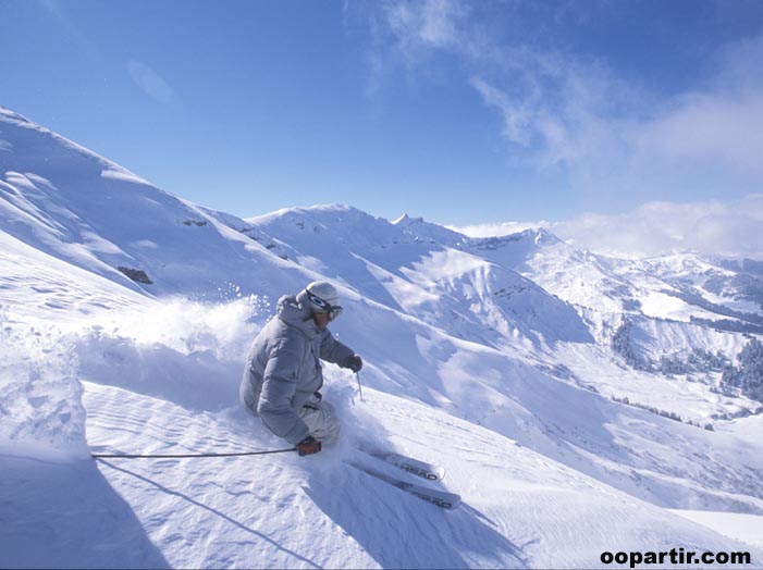 Domaine skiable de Megève © Rhône-Alpes