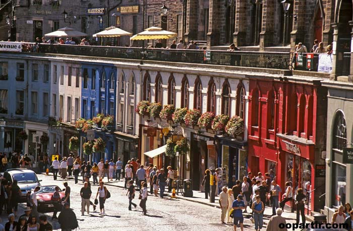 Victoria Street, Edimbourg © P.Tomkins/Visitscotland