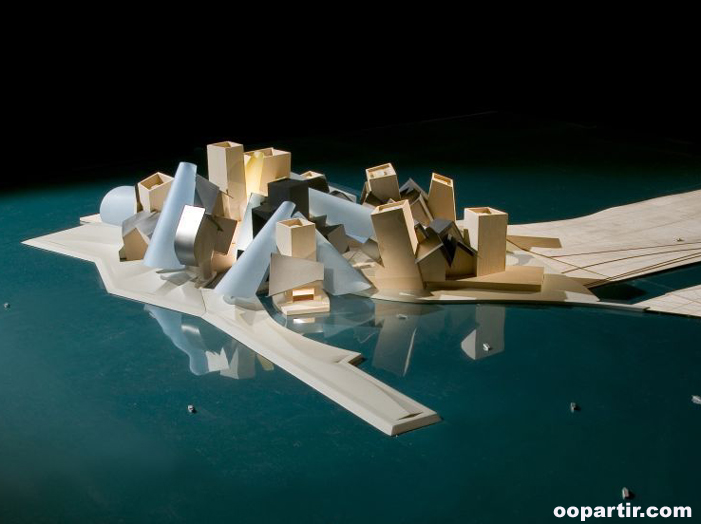 Futur musée Guggenheim © Abudhabi tourism Authority