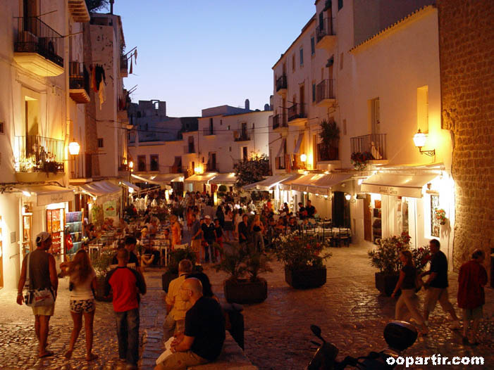 Eivissa à la tombée du jour © Ibiza Gran Hotel