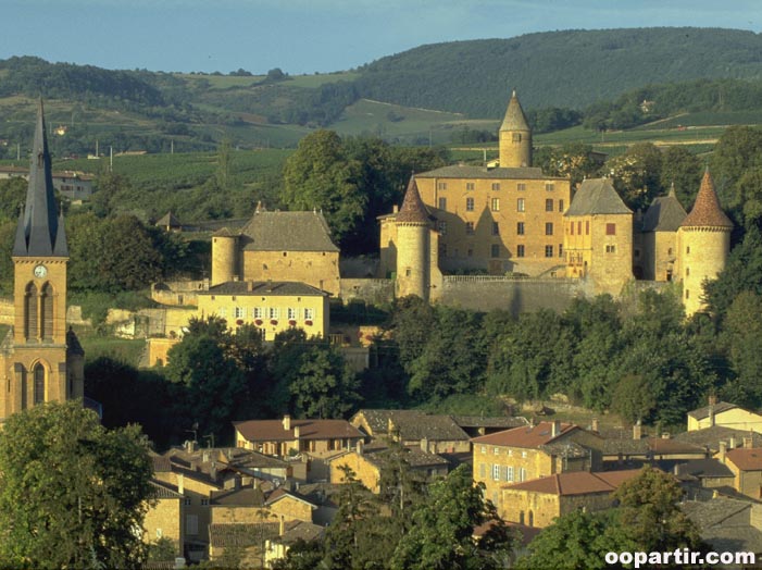 Village de Jarnioux, Beaujolais © Rhône-Alpes