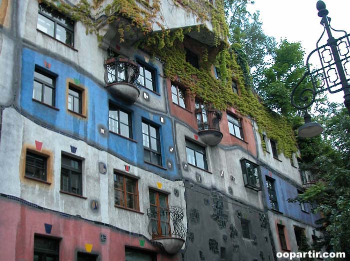 Maison signée Hundertwasser, Vienne © oopartir.com