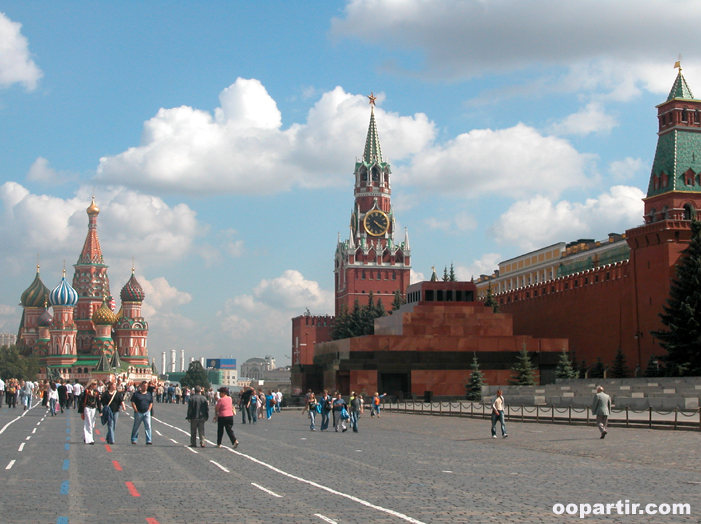 Place rouge, Moscou © oopartir.com