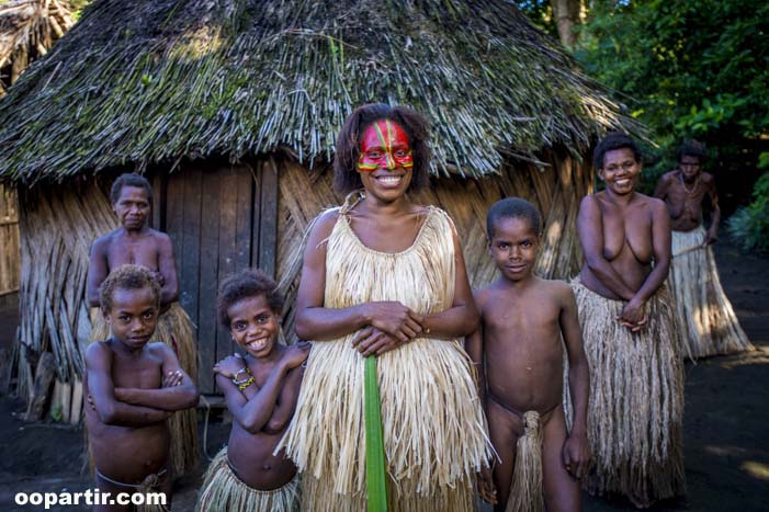 Princesse du clan Lowinio, Cultural Village Tanna island