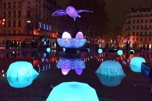 Lyon : la fête des lumières en décembre
