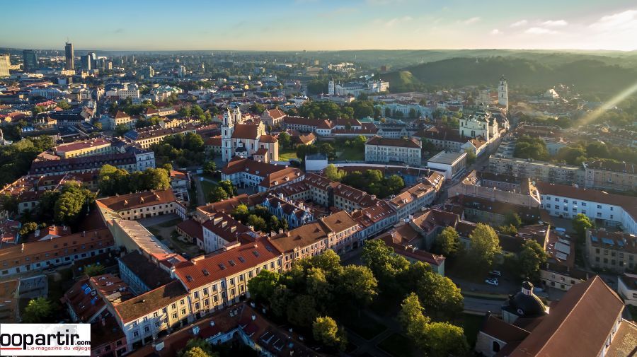 Vilnius, la vieille ville © infotourlituanie .fr